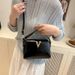 red glossy princ diana bag casual embroidered texture handbag new classic autumn and winter shoulder bag patent leather bag_viptrois.com