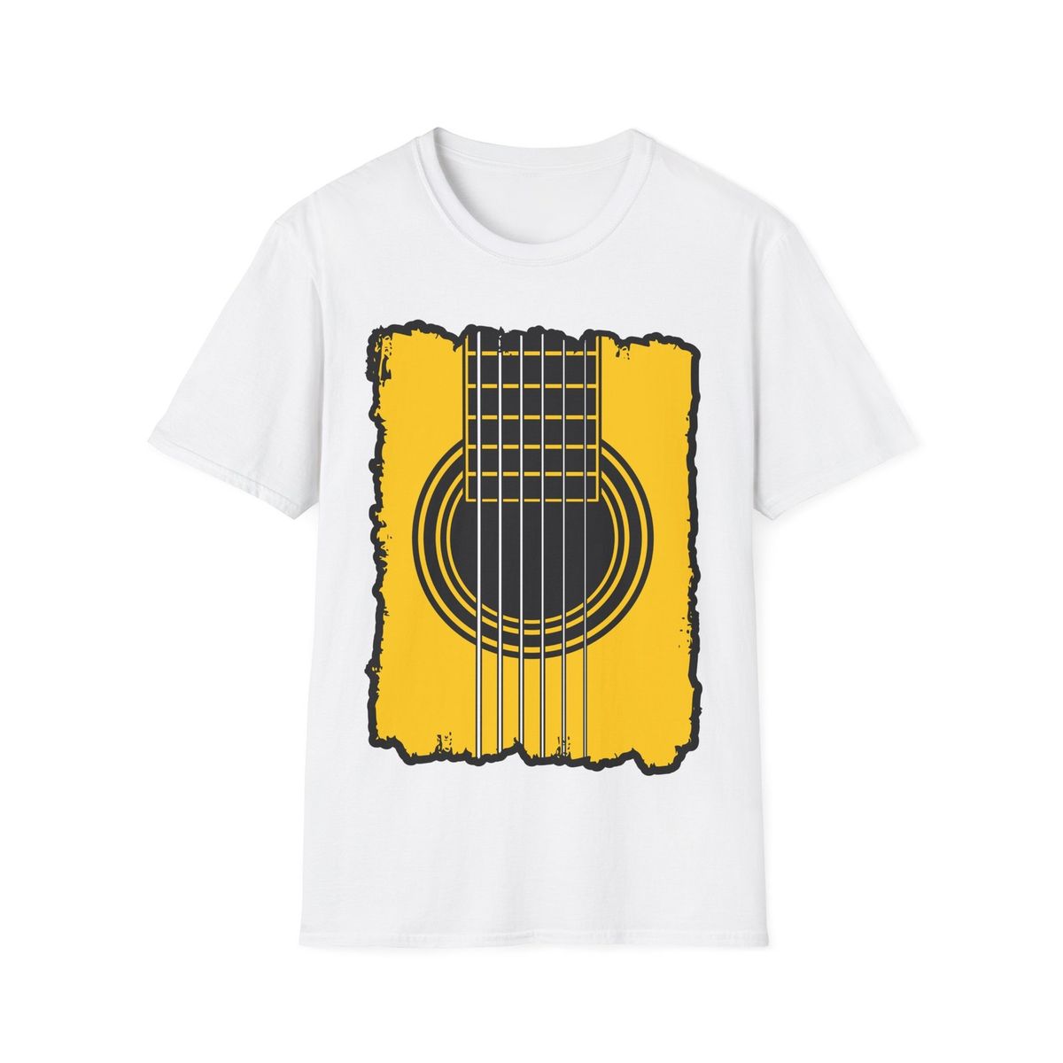 Guitar T-Shirt Mens Womens Tees Top, Guitar Player Gift, Guitarist Tee, Rock Fan Top_viptrois.com