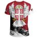 Unbeatable Quality Serbia Flag Pattern Fashion 3D Printed T-shirt Men's Street Wear Sports Top_viptrois.com