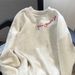 Retro High Street Unisex Fleece Hoodie - Cozy Warm Pullover With Soft Lining, Oversized Fit, Stylish Print Design_viptrois.com