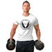 2025 Men's Loose Letter Basketball Training Elastic European And American Trendy Short Sleeve T-shirt_viptrois.com