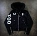 Men's Streetwear Zip-Up Hoodie With Letter Print & Rhinestone Detail - Oversized Retro Hip-Hop Pullover For Fall & Winter_viptrois.com