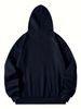 Men's Autumn And Winter Casual Fashion Loose Hoodie, Pray Print Warm Long Sleeved Pullover Sweater_viptrois.com