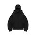 Unisex Y2K Hoodie With Double Hood & Fleece Lining - Trendy Oversized Streetwear For Men & Women (White, Gray, Black, Red)_viptrois.com