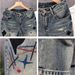 Men's Clothing Street Washed Distressed Fashion Jeans For Men Spring And Autumn Straight Loose \High Street Vibe Style Long Pants_viptrois.com