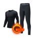 Set Thick Winter Men's Compression Pants, Ideal For Fitness, Jogging & Sports, Women's Outdoor Leggings_viptrois.com