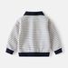 XUANMU Autumn Children Boy Polo Shirt Cotton Turn Down Collar Solid Thicken Baby Boy Tops Striped Long Sleeve Casual Kid Boy Undershirt XB038_viptrois.com