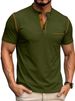 2026 Men's Henry Long-Sleeved Short-Sleeved Moisture-Wicking Breathable Loose-Fitting Comfortable Micro-elastic T-Shirt_viptrois.com