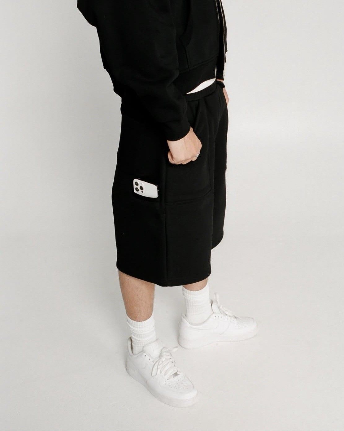 Cross Border Shorts Men 2025 Street Simple Sports Versatile Loose Five Point Pants Short Casual Pants_viptrois.com