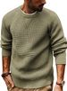 Men's Heavy Knit Cardigan – Retro Chunky Sweater, Loose Fit & Warm Winter Pullover (S-XXXL)_viptrois.com