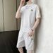 Men's Clothing Ice Silk Breathable Short Sleeved T Shirt Loose Quick Drying Shorts Handsome Casual Sports Suit_viptrois.com