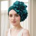 New Exaggerated African Hat Air Layer Side Large Flower Hat Indian Hat Muslim Hat Baotou_viptrois.com