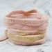 Tie Dye LACES Wide 8mm Mesh Strap Board Shoes Casual Shoes Retro Trend Shoe Rope_viptrois.com