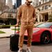 Men's Heavyweight Fleece Two Piece Sportswear Set Autumn Winter Casual Baseball Jacket_viptrois.com