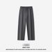 Men's Heavyweight 420GSM Fleece Sweatpants - Clean Fit Straight Leg Casual Pants For Men, Relaxed Fit, Breathable Cotton, Multiple Colors_viptrois.com