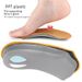 Orthotic Arch Support Insoles For Flat Feet – Breathable & Anti-Slip Half Insoles For Men & Women (Tan, 6 Sizes)_viptrois.com
