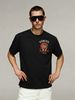 2026 Summer New Men's Short Sleeve Tee, Retro Japanese Tiger Graphic With Rising Sun Print, Loose Trendy Casual Daily Top_viptrois.com