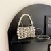 Mini Bag Celebrity Mini Pearl Bag Female New Style All Match Chain Small Bag Crossbody Handbag 14+16mm_viptrois.com