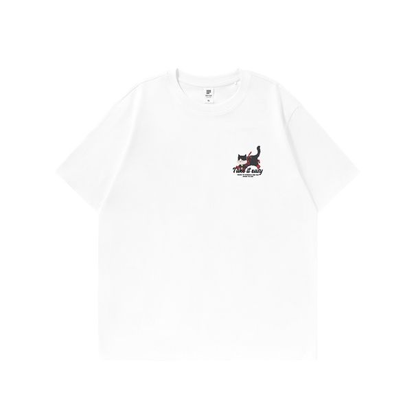 Men's Clothing Men's Wear | Fun Cartoon Animal Print T Shirt 2025 Spring And Summer New Trendy Brand Personality Loose Men's Short Sleeve_viptrois.com