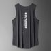 Muscle Men's Vest Sleeveless Waistcoat Summer Ice Silk Breathable Exercise Fitness Round Hem Tide Foreign Trade Cross Border Wholesale_viptrois.com