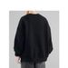 Sweater Men's Spring And Autumn 2026 New Korean Version Trend Loose Round Neck Solid Color Long-sleeved T-shirt Versatile Casual Top_viptrois.com