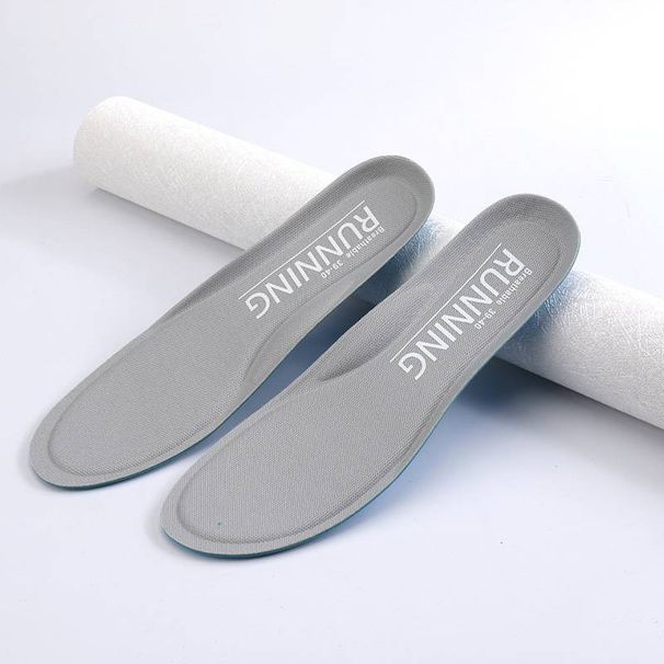Sports insole for men and women breathable sweat absorption thickened soft sole elastic shock absorption military training basketball insole_viptrois.com