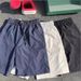 Men's Clothing Men's Summer Thin Quick Drying Sports Capri Pants Trendy Loose Ice Silk Cooling Casual Straight Leg Mid Length Shorts_viptrois.com