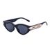 Cat's eye trendy street photos, UV resistant sunglasses, female sunglasses_viptrois.com