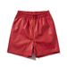 Men's Clothing solid color shorts men's retro casual sports shorts high street loose drawstring shorts_viptrois.com