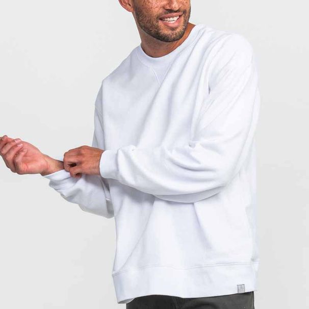 Men's Heavyweight Crewneck Sweatshirt – Vintage American Style (420g, S-XXXL, 2 Colors)_viptrois.com