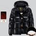 men's long waterproof windproof winter coat with padding, w lined trench coat for outdoor, casual, and urban style_viptrois.com