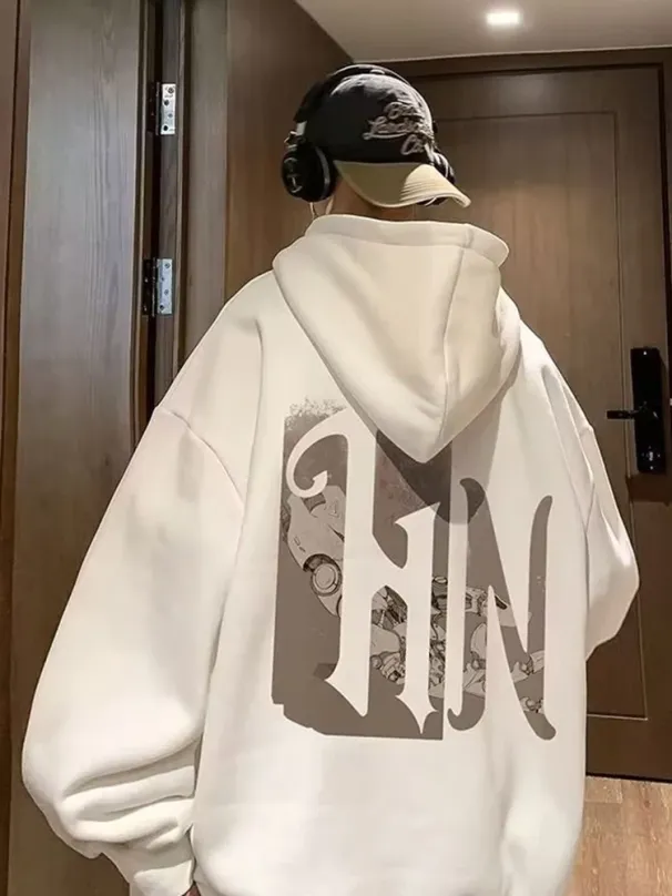 Sudadera Con Capucha Oversize City Boy Para Hombre, Estilo Americano High Street, Divertida, Streetwear Hip Hop, Chándal De Otoño 2026_viptrois.com