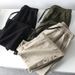 Loom Heavyweight! European And American Style 2024 Men's Spring Washed Twill Loose Wide-Leg Cargo Casual Pants_viptrois.com