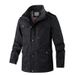 Men’s Oversized Workwear Jacket – Lightweight Cotton Utility Coat (Khaki/Army Green/Black, L-6XL, Pre-Shrunk, Relaxed Fit, Casual & Streetwear)_viptrois.com