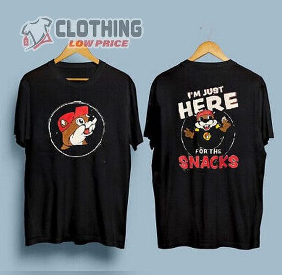 Buc- Ee's 2022 Halloween T- Shirt, Buc- Ee's Just Here For The Snacks Shirt_viptrois.com