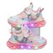 Children with light sneaker 2024 spring and autumn mesh breathable children's shoes medium and small children Princess lightweight casual shoes_viptrois.com
