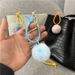Bag Charm New Creative Cute Plush Bag Pendant Candy Color Girl Keychain Car Keychain Mobile Phone Case Accessories_viptrois.com