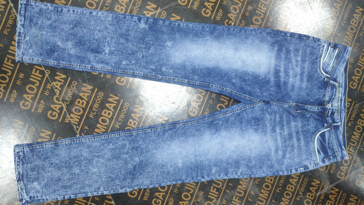 Men's Clothing 2024 New Jeans, Casual Top Line Trousers, Straight Cut Men's Pants, Hip Hop Jeans_viptrois.com