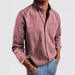 Men's Clothing Men's Retro Long Sleeve Shirt Solid Color Lapel Style Men's Clothing For Formal & Casual For Men_viptrois.com