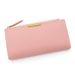 Wallet Card Cases Color Long Women's Wallet Wallet With Multiple Card Slots 2 Fold Clutch Bag Card Holder Zipper Bag_viptrois.com
