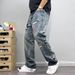 Men's Clothing High End Retro Ripped Jeans Men's Trendy Brand Personalized Scratched Patches Embroidered Slim Straight Pants Men's Spring And Autumn_viptrois.com