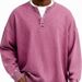 Men's 3d Print Polo Sweatshirt - Oversized Streetwear Pullover With Double Collar (Multiple Colorways)_viptrois.com