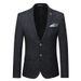 Men's Clothing slim fit dark pattern men's two button suit three piece suit spring and autumn style gentleman men's suit vest pants_viptrois.com