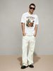 Desert Cactus Rose Graphic Oversized 100% Cotton T-Shirt Men's Casual Streetwear Tee_viptrois.com