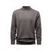 "Men's High Neck Wool Sweater - Solid Color Relaxed Fit Knit Top For Autumn & Winter"_viptrois.com