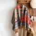 Women's Scarves Ethnic style shawl winter travel photo ladies scarf cashmere tassel warm scarf live wholesale_viptrois.com