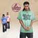 Green Washed T-Shirt 260g American Vintage Style Unique Trendy Print Design_viptrois.com