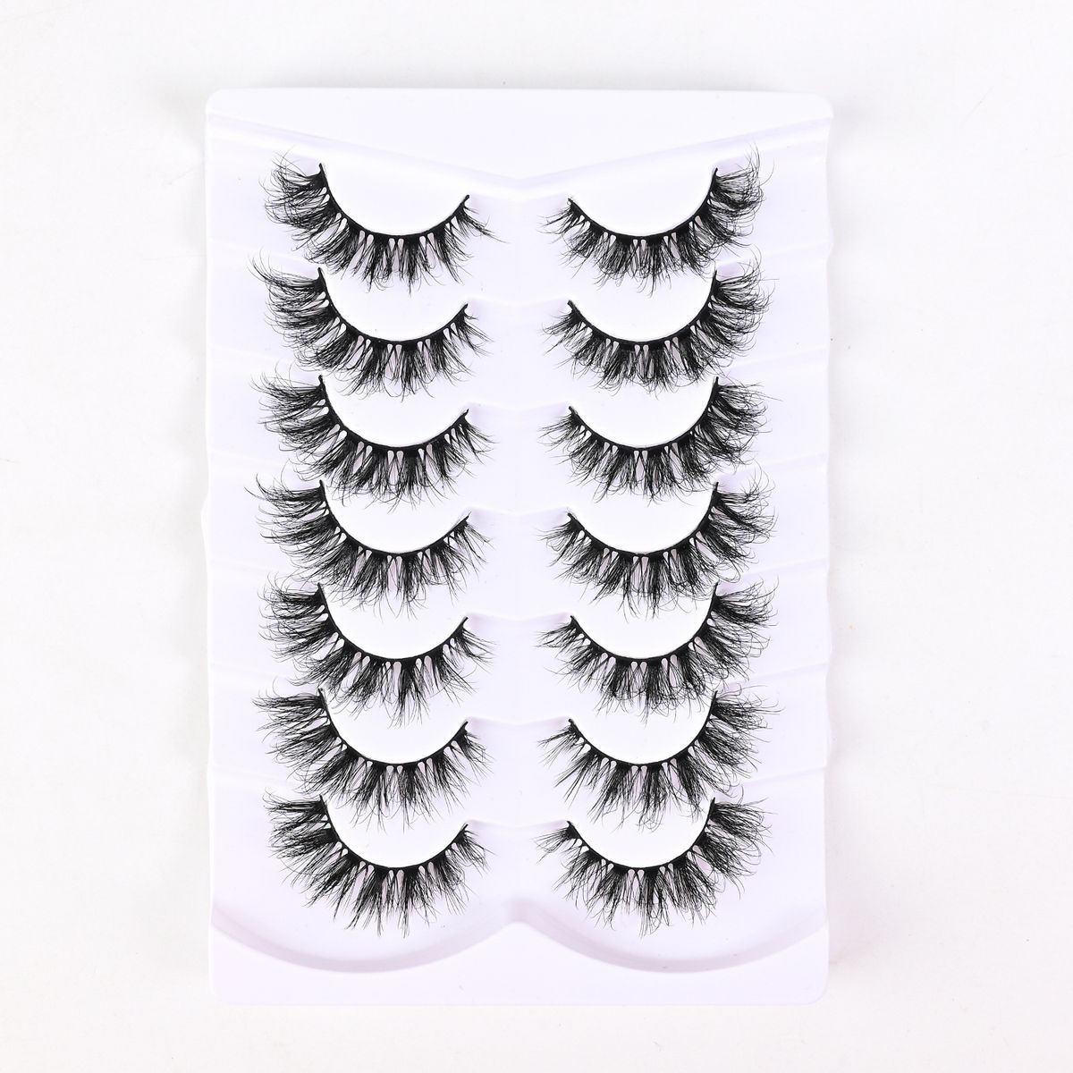 Beauty & Health 7 Pairs Of Eyelashes Whole Cluster Natural Thick Fox False Eyelashes Self-grafting 5d Fried Hair_viptrois.com