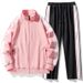 Men's Clothing Couple sports suit spring and autumn trendy long sleeved sweater trousers two piece running casual sportswear live_viptrois.com