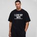Cross-border Square Short-sleeved Men's Boxy Fit Fitness Muscle Men's Short T-shirt Casual Hip-hop Crew Neck Shoulder Drop_viptrois.com